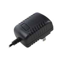 Adaptateur secteur AC/DC 6V 1A 6W avec prises EU, US, UK, AU certifié CE, SAA, FCC, CB, ETL, RoHS pour équipements électroniques généraux, fabricant OEM