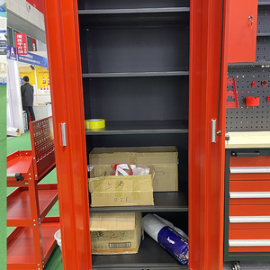 Ensemble d'établi industriel en acier JZD avec armoire à outils roulante et <span class=keywords><strong>chariot</strong></span> à outils d'atelier avec outils, armoires <span class=keywords><strong>de</strong></span> <span class=keywords><strong>garage</strong></span> <span class=keywords><strong>pour</strong></span> le rangement à domicile - Product Image 6