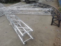 Estructura de Truss de Aluminio para Iluminación de DJ Móvil - Sistema de Truss Tipo Poste de Portería