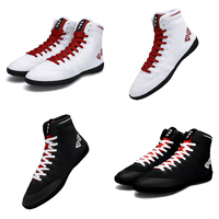 Chaussures de boxe et de combat avec pédales, pour hommes et femmes, crampons de fitness et d'entraînement personnalisés