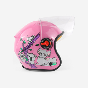 BYB/RNG Pink Koala BY-802 New Half Face Children's <strong>Helmet</strong> Cap Protective Cycling Scooter <strong>Helmet</strong> - Product Image 4