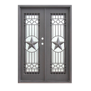 Nuovi prodotti cancello per animali in ferro battuto esterno porte in ferro battuto porta in metallo ferro battuto - Product Image 5