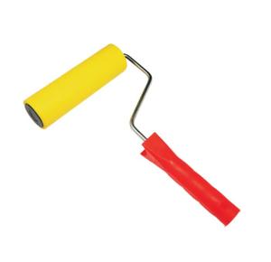 Outils de décoration : Rouleau de <span class=keywords><strong>peinture</strong></span> <span class=keywords><strong>éponge</strong></span> texturé jaune de 4, 6, 9 pouces, manchon de texturage rugueux pour murs extérieurs - Product Image 2