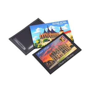 Vente en gros de souvenirs touristiques de pays et de villes, cadeaux de la République tchèque, aimants de réfrigérateur pour impression - Product Image 1