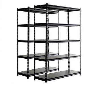 Angle Steel Black Shelf <b>Rack</b> Floor Warehouse Balcony Household Multi-layer Iron Shelf Supermarket Display <b>Rack</b> Storage <b>Rack</b> - Product Image 2