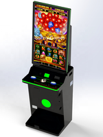 Máquina de Juegos Arcade Fury Series Skill Cabinet de 43 Pulgadas con Pantalla Táctil Vertical, Negra, Personalizada, con 4 Juegos Arcade