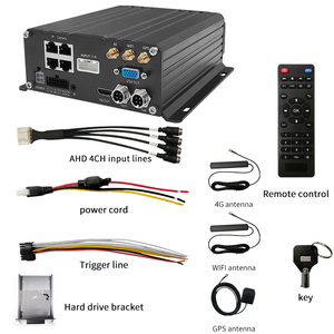 SZSUNTEX Sistema de Grabación de Video DVR MDVR para Vehículos Móviles de 4, 8, 12 y 16 Canales, 1080P, con 4G, WIFI, GPS, IA, ADAS, DMS y BSD para Camiones, Autobuses y Vehículos Recreativos - Product Image 5
