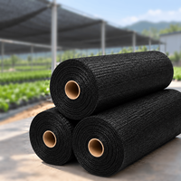 Filet d'ombrage de jardin en HDPE résistant aux UV avec bords renforcés et œillets pour serre, pépinière, ferme et protection des cultures