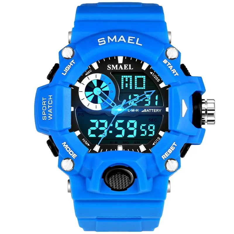 Raymons SL-1385 factory price g high smart wrist digitize shock blue luxury watch men dropshipping sports hand watch for boys