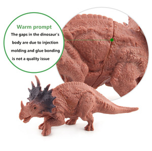 Set di Mini Figure di Dinosauri 12 in 1, Modellini di Dino <span class=keywords><strong>Giocattolo</strong></span>, Tirannosauro <span class=keywords><strong>Rex</strong></span>, Triceratopo, Mini Giocattoli Animali - Product Image 6