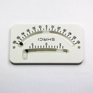 Jauge de niveau Shrci en plastique, arc de 60 degrés avec bulle pour usage marin et nautique - Product Image 1