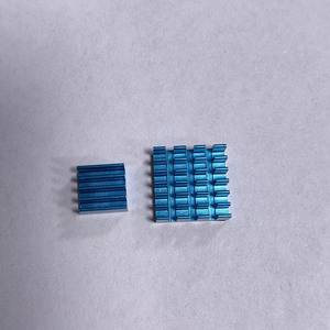 Blauwe Koeler Set Koellichaam Voor Framboos <span class=keywords><strong>Pi</strong></span> 4e Generatie 4b Chip Cpu Koeling En Warmteafvoer Koellichaam Met Ruglijm - Product Image 3