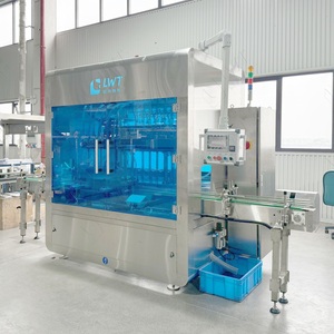 LWT High-Efficiency 6-Head Tracking Filling Machine for Canned Oils Soups Food Glass Beverages Chemicals Gear PLC Canned Oils So - Product Image 1