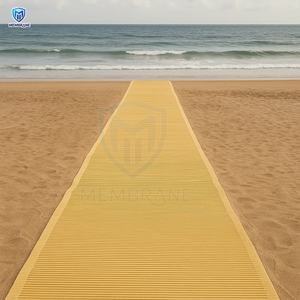 <span class=keywords><strong>Chaise</strong></span> roulante de plage pliable accessible Golden Way avec <span class=keywords><strong>tapis</strong></span> <span class=keywords><strong>à</strong></span> trous carrés Garantie 3 ans Bon <span class=keywords><strong>pour</strong></span> une utilisation sur le sable de plage - Product Image 2