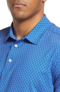 Polos de Golf para Hombre al por Mayor, Personalizados con Logotipo, de Algodón y Elastano, Tejido de Punto, Estampado Versa, Elásticos, Transpirables y de Secado Rápido - Product Image 3