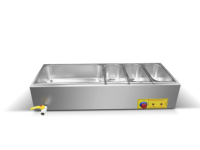 Équipement de Restaurant Bain Marie Réchauffeur de Nourriture Électrique de Table pour Soupe Bain Marie Bain Marie