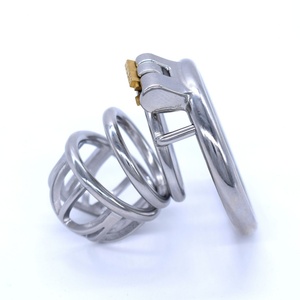Jaula de Castidad Masculina Pulida a Mano en Oferta, Juguete Sexual de Abstinencia, Jaula para Pene de Fantasía BDSM, Retrasa la Eyaculación para Hombres - Product Image 4