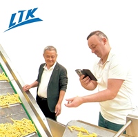 Volledig automatische, zeer efficiënte productielijn voor het schillen, frituren en verpakken van aardappelchips, bloem, fruit en groenten (ook voor diepvriesproducten).
