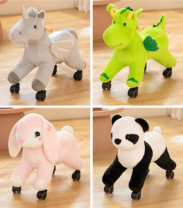 Venta Directa de Fábrica de Nuevo Caballo de Peluche Deslizante, Unicornio, Caballo Balancín de Dinosaurio - Product Image 3