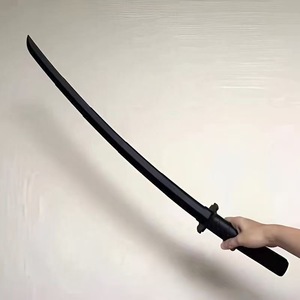 Épée de samouraï rétractable imprimée en 3D, jouet en plastique, accessoire de blague, anti-stress, amusant, pour cosplay, décoratif, jeu d'imitation, artisanat - Product Image 1