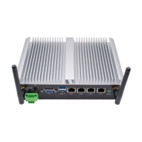 Nueva PC de Escritorio Industrial sin Ventilador HW B300, SSD de 1 TB, 4 Puertos LAN Gigabit, 6 Puertos COM, DDR3, Intel Core I3/I5/I7 de 4ª-5ª Generación, RS485, Potente