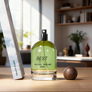 ขวดน้ำหอมทรงกระบอกขนาด 30 มล. พร้อมหัวฉีดแบบปั๊ม พิมพ์โลโก้ตามสั่ง กล่องของขวัญแก้วฝ้าสำหรับบรรจุภัณฑ์น้ำหอม - Product Image 4