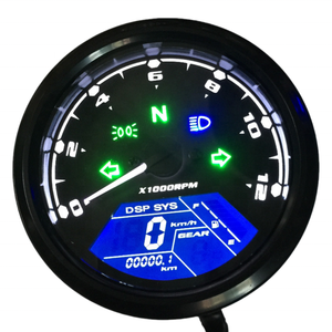 <span class=keywords><strong>PAPIO</strong></span> XO ABS motocicleta velocímetro Digital LCD pantalla tacómetro 12000RPM Kmh calibre Motor odómetro para CFMOTOR - Product Image 1