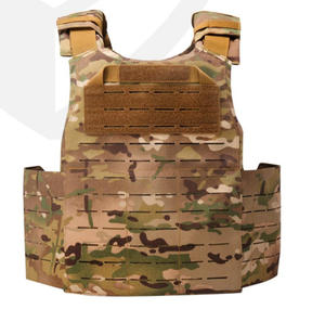 Quick release tactical <strong>vest</strong> laser cutting <strong>Molle</strong> armor plate harness camouflage equipment, suitable for outdoor hunting training - Product Image 2