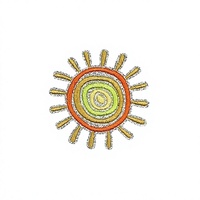 Patch brodé auto-adhésif sur le thème de la plage d'été, motif cocotier, patch décoratif pour chaise de plage