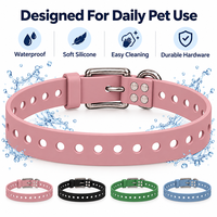 Collier pour chien en silicone en gros, étanche, réglable, souple, durable, pour chiots, pour détaillants en ligne AMZ Pet Store