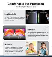 Écran tactile OLED transparent de 55 pouces, horizontal, sur pied, pour utilisation en magasin de détail et centre commercial, en stock