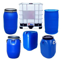 Détecteur de fuites automatique pour fûts à double anneau de 200L à grande ouverture en PEHD, testeur de fuites d'air pour fûts de 220L, machine de test de fuites pour conteneurs IBC de 1000L