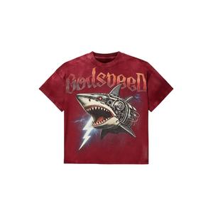 T-<span class=keywords><strong>shirt</strong></span> <span class=keywords><strong>vintage</strong></span> personnalisé avec logo imprimé, 100% coton lourd, effet délavé au soleil, streetwear, lavage à l'acide, t-<span class=keywords><strong>shirt</strong></span> surdimensionné, coupe décontractée - Product Image 1