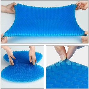 Nuevo juguetes huevo de nido de abeja <span class=keywords><strong>coxis</strong></span> Oficina niñera Gel | Gel fresco silla de coche <span class=keywords><strong>cojines</strong></span> - Product Image 4