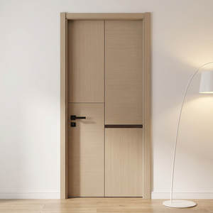 Porta Principal de Madeira de <span class=keywords><strong>Design</strong></span> Clássico Personalizado ZS para Apartamento, Quarto e Banheiro, Interiores de Luxo, Último <span class=keywords><strong>Design</strong></span> - Product Image 5