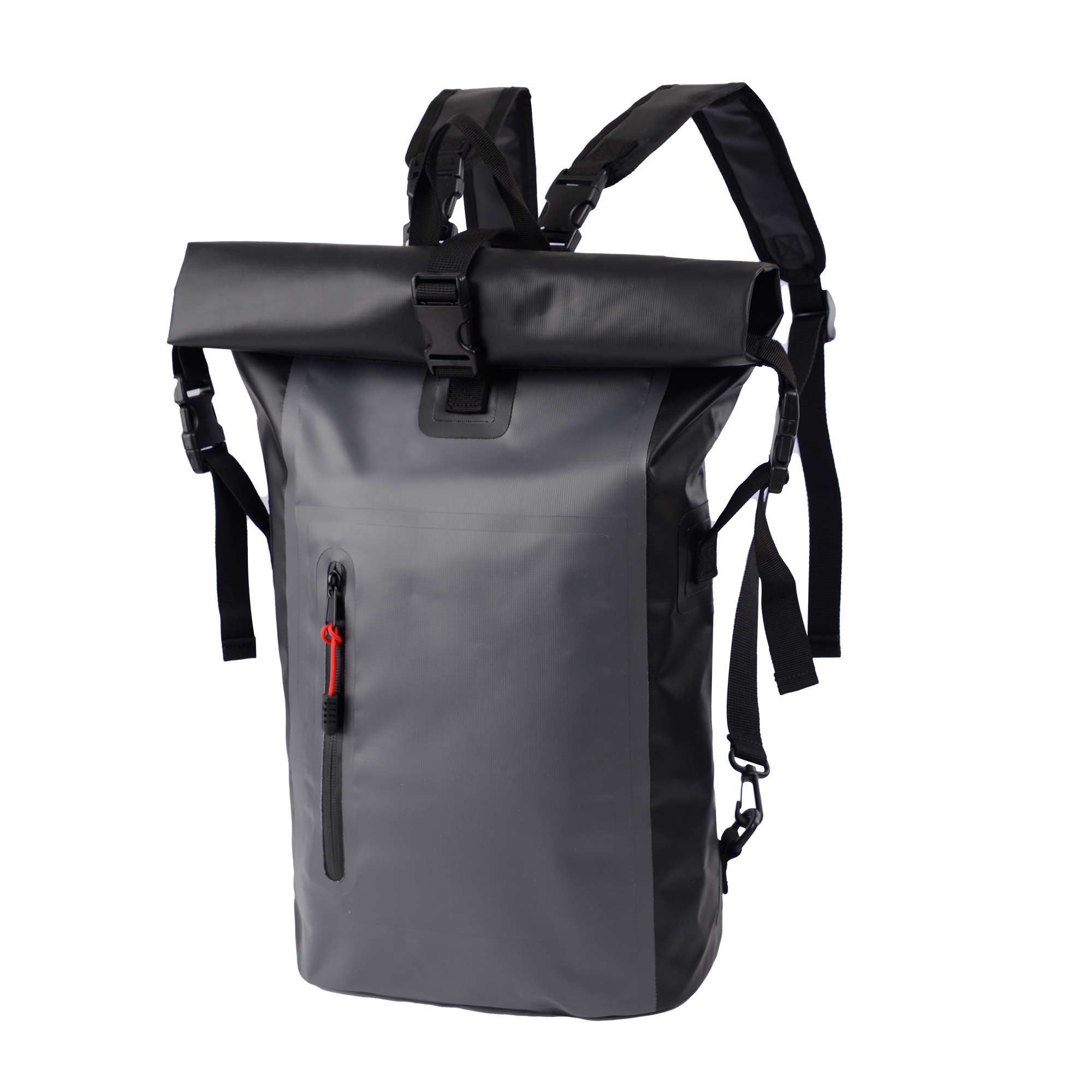 Waterproof Roll Backpack Casual Schoolbag Large