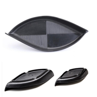 Assiette en mélamine noire irrégulière de 11,5 pouces, incassable, pour service de sushi japonais, vente en gros d'usine pour restaurants