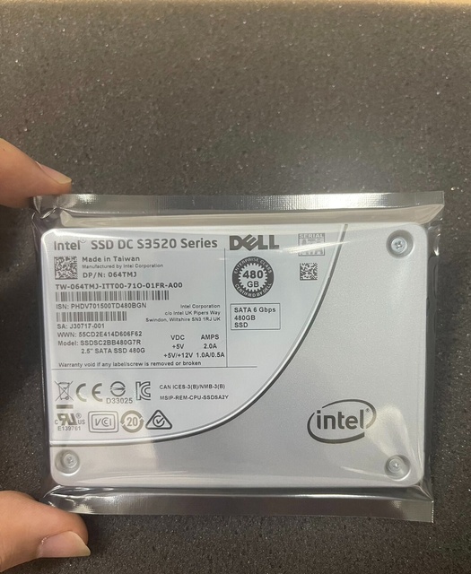 New Appearance S3510 480G 2.5 Inch SATA SSD Solid State Drive SSDSC2BB480G6 SSDSC2BB480G7R