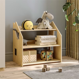 Étagère en contreplaqué Montessori personnalisée casier pour enfants jouets supports de stockage de livres armoires en bois pour enfants - Product Image 1