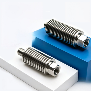 <span class=keywords><strong>Bobina</strong></span> de refrigeración por sifón para radiador con manómetro de presión SS316 304 para condensador de vapor de alta temperatura, adaptador transmisor con rosca NPT BSP - Product Image 4