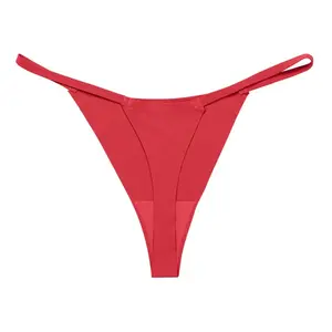 Đẹp Eo Logo phụ nữ đồ lót thongs Ice lụa thongs cho phụ nữ quần lót phụ nữ của phụ nữ G-string quần lót