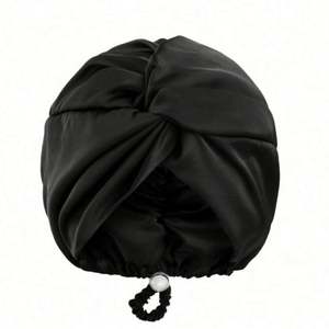 Turbantes de Satén Sedoso de Alta Calidad para Mujer, Ajustables, Multifuncionales, para el Cuidado del Cabello, para Uso en Exteriores - Product Image 6