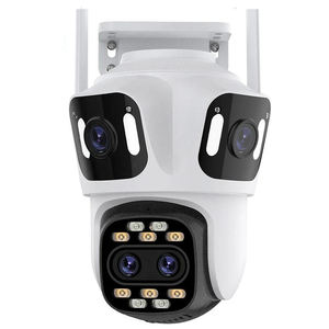 Cámara de Seguridad Wifi Inalámbrica para Exteriores, con 3 Imágenes en 1 Pantalla, para Mercado Chino, en Tiempo Real, para Tiendas - Product Image 4