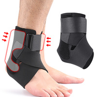 Attelle de cheville pour sports de plein air, cyclisme, basketball, badminton – Équipement de protection à soutien fixe avec sangle de compression en PP – Usage adulte