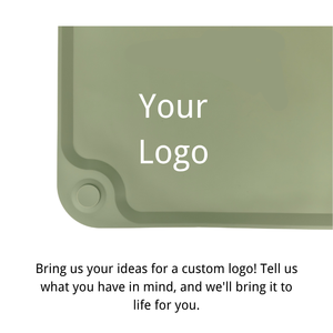 持ち運び可能な防水シリコン製ペット用（猫・犬）食器マット、食べ物や水がこぼれにくい縁付き、滑り止め付き犬用給餌マット - Product Image 3