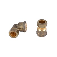 LIRLEE Connecteur fileté interne anti-corrosion de haute qualité Raccord mâle à compression d'eau Raccord forgé en laiton