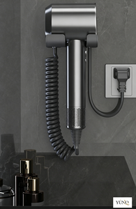 Hotel Hair Dryer Hotel 1600 Watt Wall Mounted Electrical Hair Dryer for Bathroom - Product Image 4