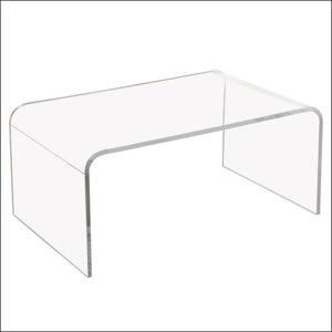 Modern Durable Transparent Acrylic <b>Foldable</b> Coffee <b>Table</b> with Customizable Size for Living Room Home Furniture YAGELI - Product Image 4