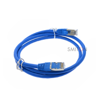 0,15 m 0,3 m 3M 5m 10m Cable de red CAT6 blindado FTP Cable de conexión de Internet 23AWG Cat6a Cable Ethernet