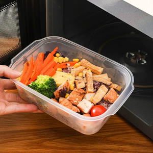 <span class=keywords><strong>กล่อง</strong></span>เก็บอาหารพลาสติก PET รักษ์โลก พร้อมฝาปิดใส ใช้กับ<span class=keywords><strong>ไมโครเวฟ</strong></span>ได้ ปิดผนึกแน่น สำหรับ<span class=keywords><strong>ใส่</strong></span>สลัด ขนมปัง - Product Image 5